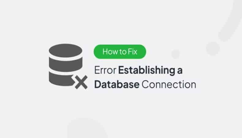 Error Establishing a Database Connection is a common issue. And this is How to Fix Error Establishing a Database Connection in WordPress